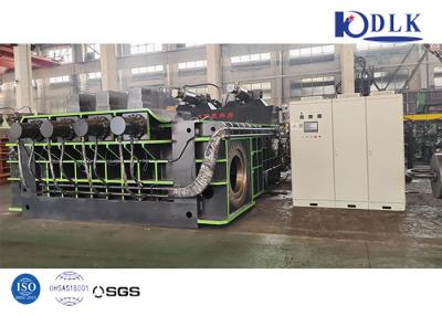 China 220V Waste Compacting Scrap Baler Machine Customized Size PLC Control 140 Ton for sale