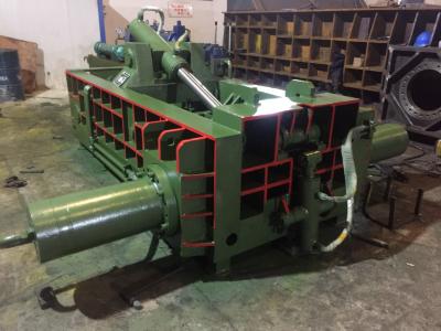 China Manual Valve Control Scrap Baler Machine / Hydraulic Scrap Baling Press for sale
