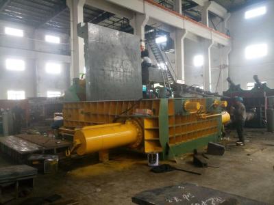 China Fast Large Press Box Hydraulic Scrap Baler Machine Round Baler Energy Saving for sale