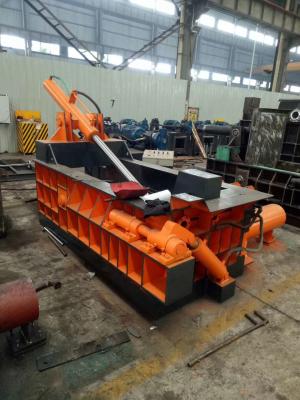 China Octagonal Bale 22kw Steel Press Machine Electronic Control Operation for sale