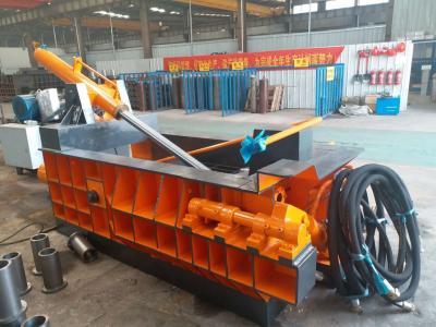China Durable Scrap Baler Machine / Scrap Metal Baler 125 Tons Baling Force for sale