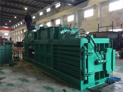 China Turnover Box Pet Bottle Baling Press Machine For Waste Paper Plastic Materials for sale