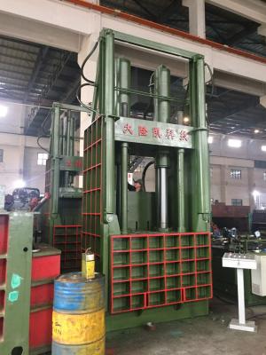 China Button Control Waste Paper Baler Machine For Shopping Mall With Two Pin Plug for sale