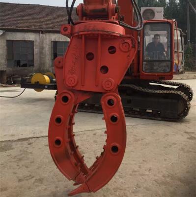 China Custom Automatic Grapple Machine / Automotive Excavator Grapple Recycling Field for sale