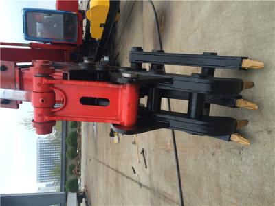 China Large Orange Grapple Machine For Steel Scrap Grab And Sub Refining Hydraulic for sale