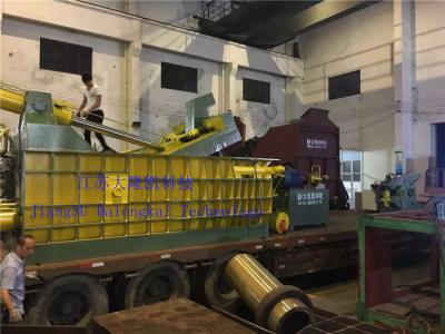 China Double Main Cylinder Scrap Metal Press Durable Hydraulic Cuboid Block for sale