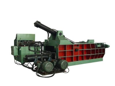 China High Safety Hydraulic Metal Baler Machine Manual Operation 15kW Power for sale
