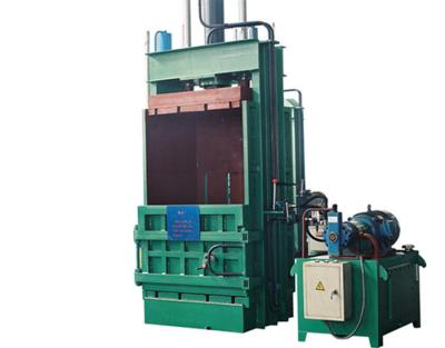 China Vertical Loose Materials Waste Paper Baler Machine Larger Density Y82 - 200Q for sale