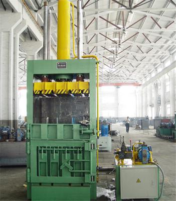 China Different Pressure Vertical Baling Machine Safe Manual Easy Operation for sale