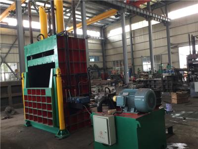 China Waste Paper Vertical Baler Machine Pack Loose Materials 200 Tons Nominal Force for sale