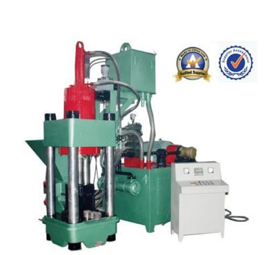China Green Scrap Metal Chip Briquetter 45kw High Power Operation Working Smoothly for sale