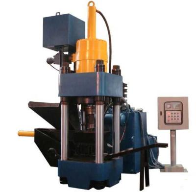 China High Efficiency Metal Briquetting Press / Hydraulic Sawdust Briquette Press for sale