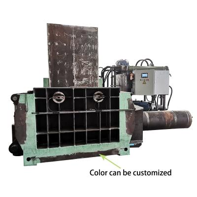 China 250 Ton Metal Baler Machine Automatic ausfallende hydraulische Seitenpresse zu verkaufen