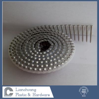 Chine Ring Shank clous assemblés en plastique de 15 degrés acier inoxydable SUS316 de 2,3 X de 50MM à vendre