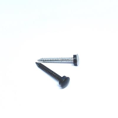China OEM 2.8 X 40MM Aluminium Roofing Nails , Flat Head Ring Shank Nails for sale