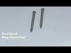 Oval Head Stainless Steel Nails
