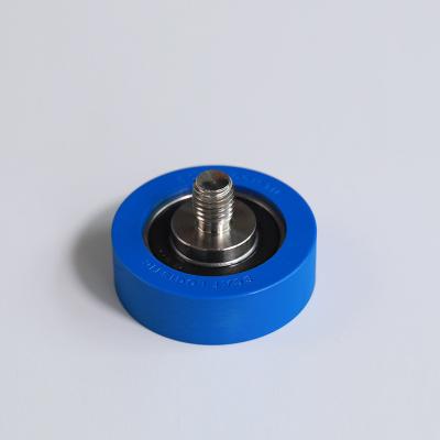 China OEM Urethane Coated Bearings Nylon Coated Bearings With A SS304 Shaft Integrated for sale