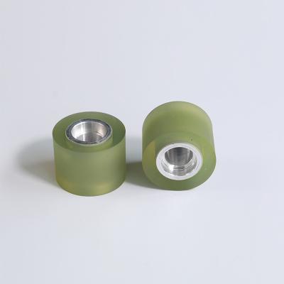 China Industrial Urethane Coated Bearings Plastic Pulley V Groove Wheel Bearing for sale