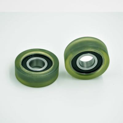 China Customized Polyurethane Coated Bearings Plastic Coated Bearing For Industrial for sale