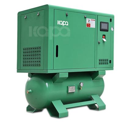 China Laser Cutting 4In1 22kw/30hp Integrated Screw Air Compressor Mounted With Air Tank And Air Dryer for sale