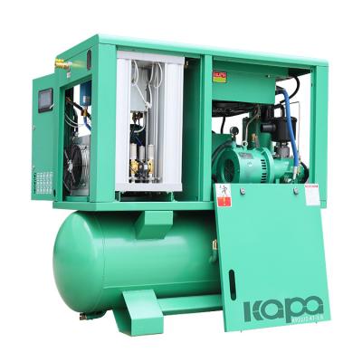 China Laser Cutting 15KW 20HP 16 Bar Integrated Screw Air Compressor Mounted With Air Tank And Air Dryer for sale