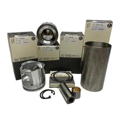 China S6d107 s4d107 Engine Liner Kit Apply To 6d107 QSB6.7 pc200-8 Cummins Pistons 4934860 for sale