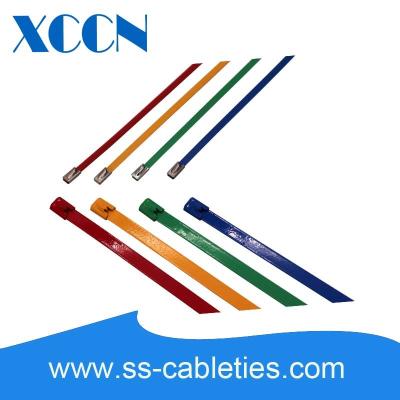 China High Temp Heavy Duty Cable Ties , Braided Stainless Steel Cable Ties for sale