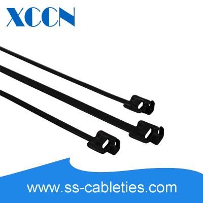 China Fireproof Releasable Stainless Steel Cable Ties Superior Insulation Halogen Free for sale