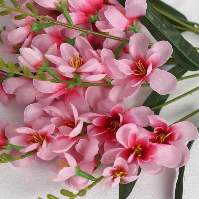 High-End Fragrant Snow Flowers Artificial Bouquets Wedding Table Hotel Home Decor Flower Arrangement Ornaments for Photography