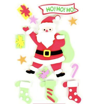 중국 학교를 위해 형태 스티커를 줄이는 아이 손으로 만드는 DIY 기술 점착성 만화 eva 폼 판매용