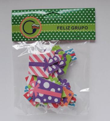 중국 학교를 위해 형태 스티커를 줄이는 아이 손으로 만드는 DIY 기술 점착성 만화 eva 폼 판매용