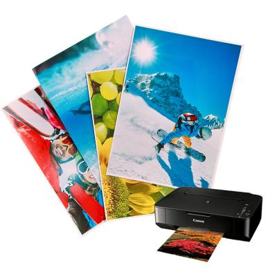 100 Sheets High Gloss Waterproof 2R 3R 4R Photo Paper For Inkjet Printer  Paper Imageing Supplies