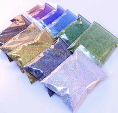 China Polyester Decoration Glitter Powder For DIY Craft Nail Cosmetic Printing Arts Crafts for sale