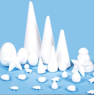 China Huevo hecho a mano del cono del corazón de la estrella de la bola de la espuma del EPS para los artes DIY de la escuela y el partido en venta