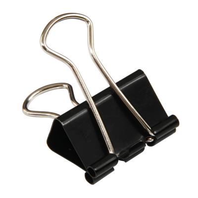 China 15mm 19mm 32mm Small Size Black Binder Clip 60pcs In PP Box for sale