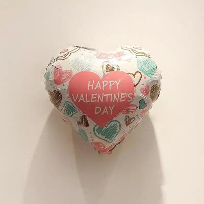 China Wholesale 18 Inch Heart Shaped Foil Balloon Wedding Decoration Balloon Love Balloons For Party for sale