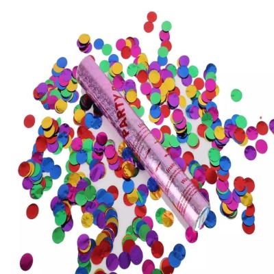 Chine Bouton-pression saint de partie de tireur de canon de confettis d'air de qualité de powderhigh de festival d'amusement de partie de jeu coloré en gros de la vie à vendre