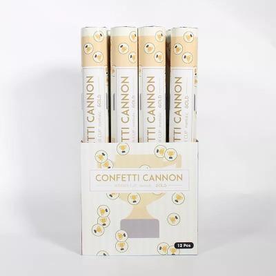 China Wholesale Top Sales Confetti Cannon Eco Friendly Confetti Party Popper & Spray Celebration Essentials for sale