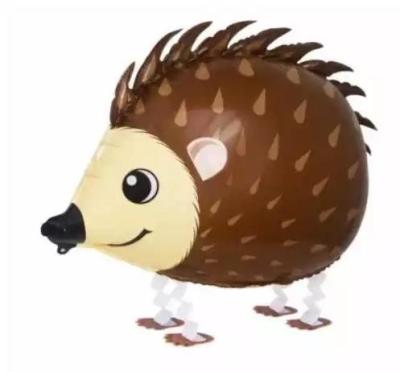 China Wholesal New Arrival Cute Walking Animal Pet Hedgehog Helium Balloons Globos For Birthday Party Decoration Globo Balloon for sale