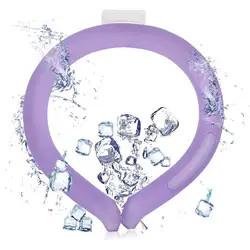 중국 스포츠를 위한 PCM 자동적 얼음 목 냉각 튜브 야외 착용할 수 있는 열 가소성 폴리우레탄 수지 판매용