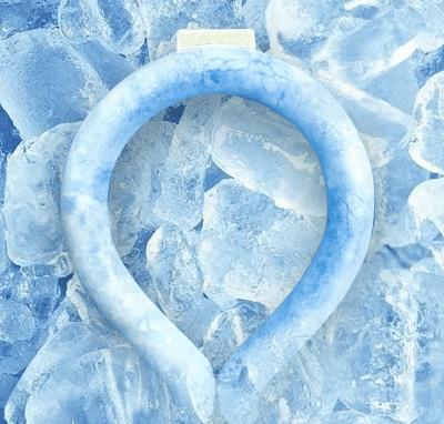 중국 재사용할 수 있는 냉동식품은 시원한 핸즈프리 PCM 냉각 넥 링 커스텀 로고를 목을 자릅니다 판매용