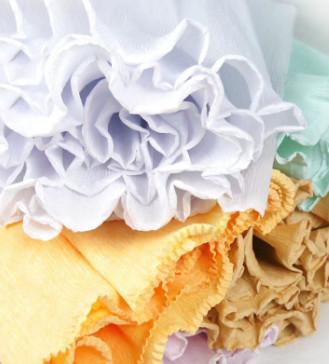 Chine Matériau de curling papier d'emballage floral coréen fait à la main papier rides écologique à vendre
