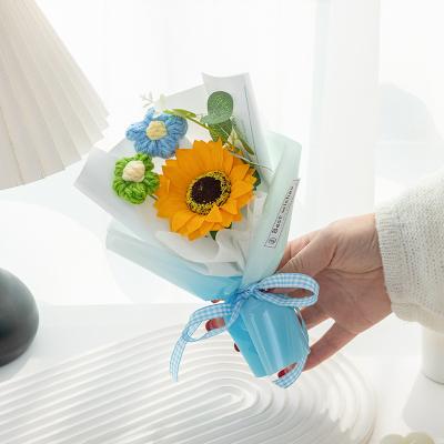 중국 손으로 만든 햇꽃 꽃束, 완성 된 꽃束, 축제 선물 판매용