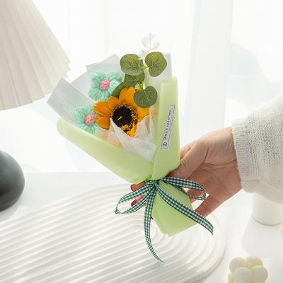 중국 손으로 만든 햇꽃 꽃束, 완성 된 꽃束, 축제 선물 판매용