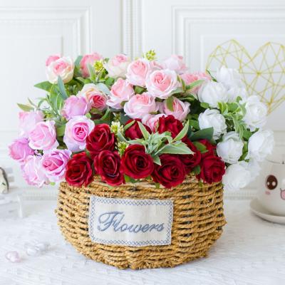 중국 작은 장미 는 결혼식 꽃받침 과 호텔 의 집 의 가구 를 장식 하는 데 사용 된다 판매용