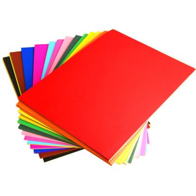 China El dibujo 120 G/M material de DIY coloreó el papel de copia coloreado en colores pastel de papel del tablero A4 en venta
