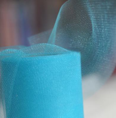 중국 투투 결혼 장식을 위한 폴리에스테르 부드러운 오간자 6 인치 얇은 명주 그물 100 야드 스풀 판매용