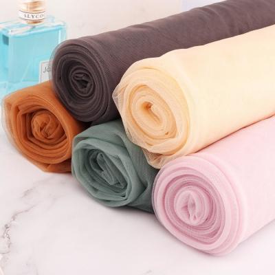Chine Illusion nuptiale à haute densité Mesh Fabric du tissu 160cm de Tulle de robe l'épousant à vendre