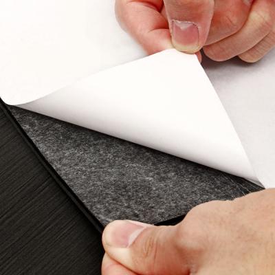 China Hoja sentida auta-adhesivo 160gsm de la tela para el fieltro de la artesanía de papel con el palillo del pegamento en venta