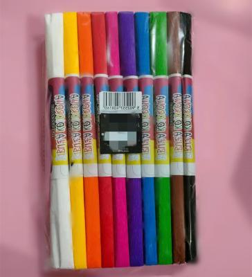 중국 50cmx250cm은 맞춤화된 양면 배밀도 디스켓 주름 종이 묶음 장식을 분류했습니다 판매용